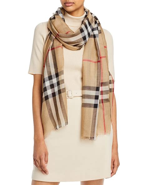 burberry check wool silk scarf 3826587|Burberry Giant Check Print Wool & Silk Scarf .